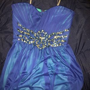 Royal blue Prom dress